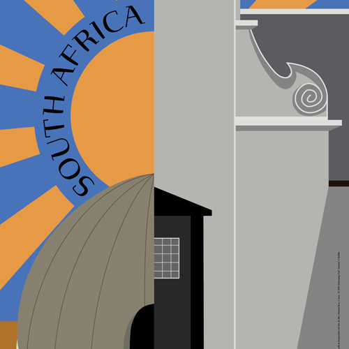 Im Rahmen der Vorlesung Grundlagen der Gestaltung 2, wurde für die vh ulm ein Plakat zum Thema Kultur und Tradition Südafrikas gestaltet.